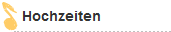 Hochzeiten